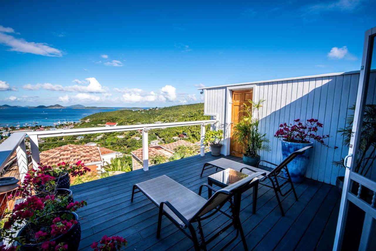 Beautiful Honeymoon Suite At Sunset Serenade Cruz Bay ภายนอก รูปภาพ