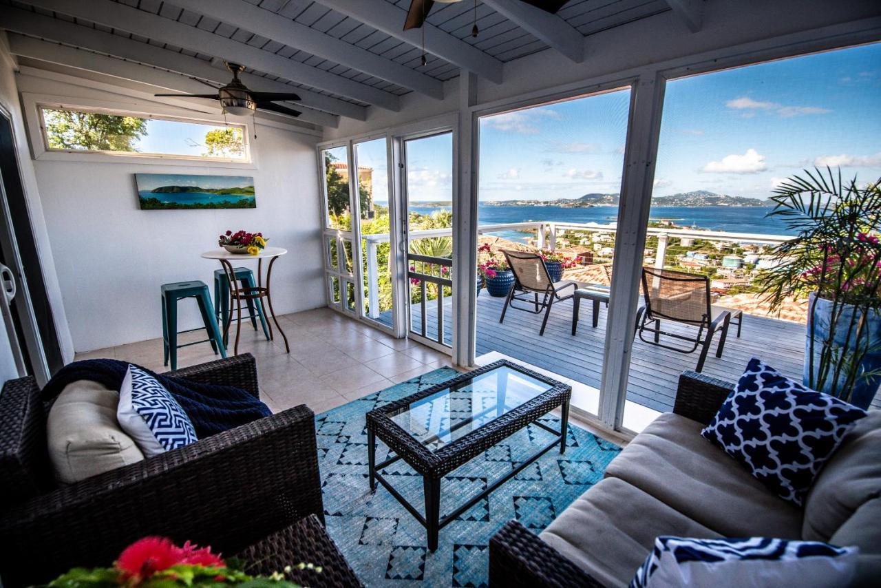 Beautiful Honeymoon Suite At Sunset Serenade Cruz Bay ภายนอก รูปภาพ